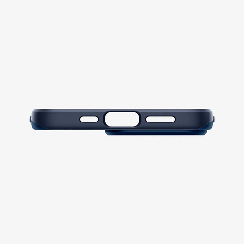 ACS03674 - iPhone 13 Pro Max Case Thin Fit in black showing the back